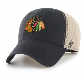 Кепка 47 BRAND Chicago Blackhawks (H-FLGSW04GWP-BK)